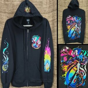 Helluva Boss Stolas Blitzo Gay Pride 2025 Hot Topic Exclusive Hoodie Sweatshirt